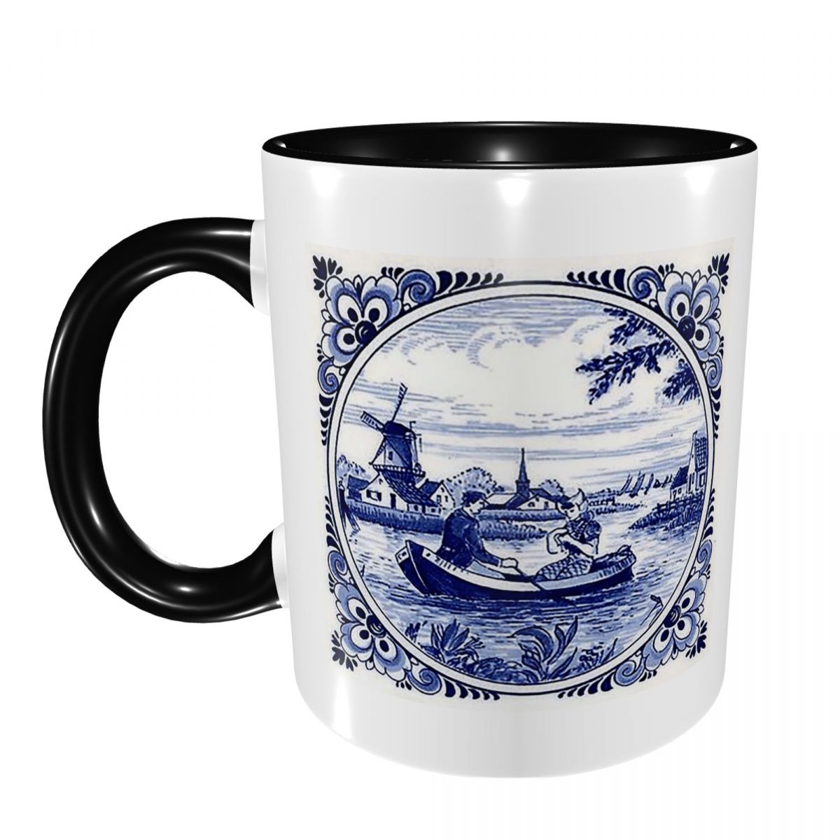 Mug Gereja Kincir Angin Delft  - Coffee Tea Friends ulasan dan harga