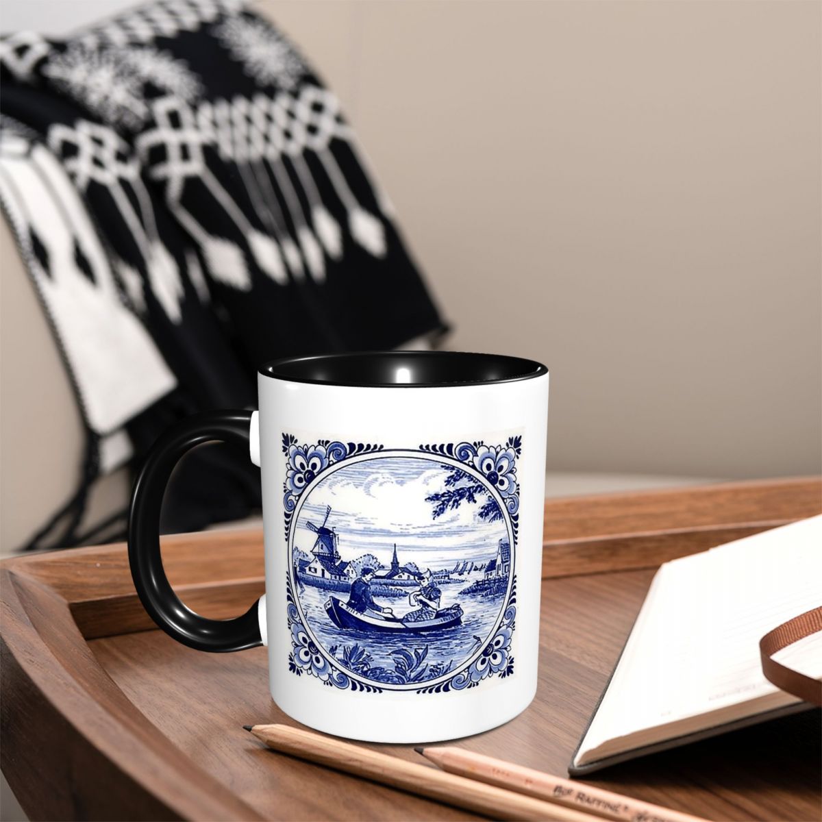 Mug Gereja Kincir Angin Delft  - Coffee Tea Friends ulasan dan harga