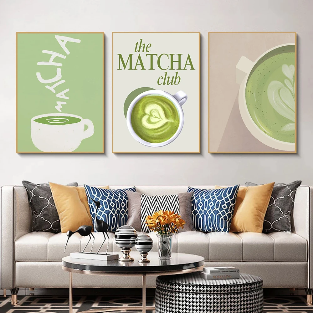 Poster Seni Cetak Latte Teh Hi - Coffee And Tea Lyrics ulasan dan harga