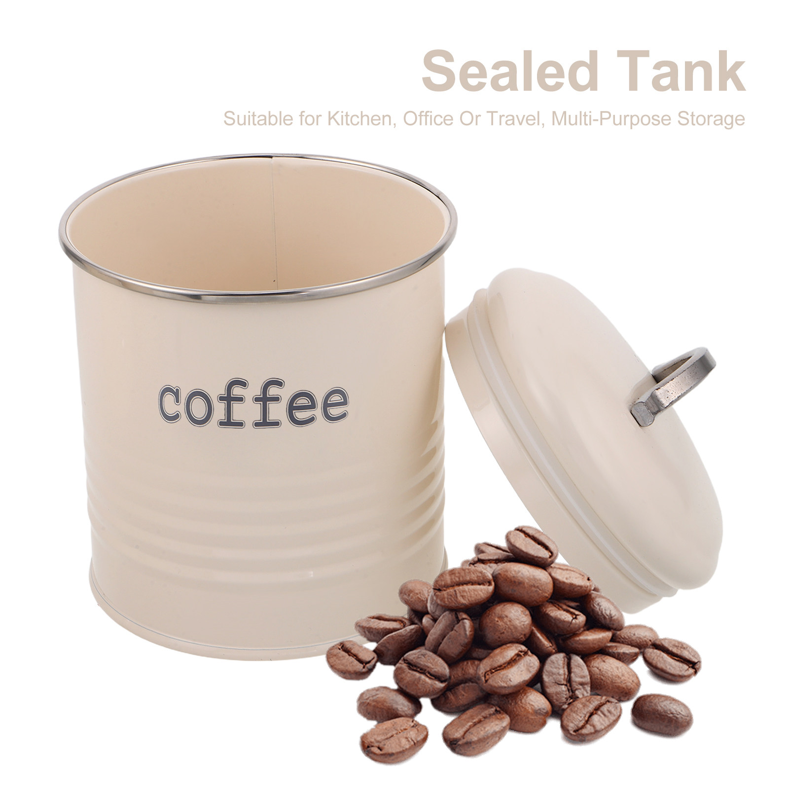 3Pcs Set Wadah Kopi Kedap Udar - Coffee Tea Uses ulasan dan harga