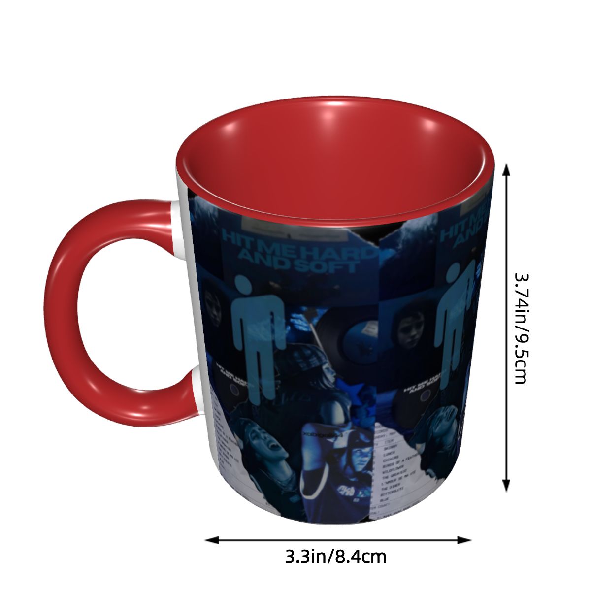 Mug Album Musik Hit Me Hard An - Coffee Tea Me ulasan dan harga